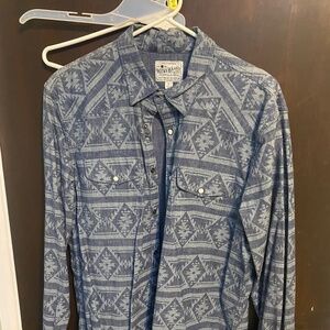 Men’s lucky brand western style shirt
